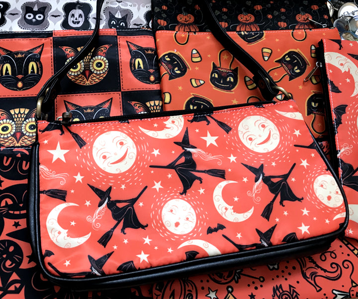 Johanna Parker Flying Witches Clutch Bag