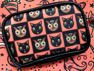 Johanna Parker Cat & Owl Coin Purse or Case
