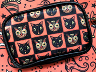 Johanna Parker Cat & Owl Coin Purse or Case