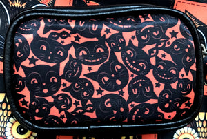 Johanna Parker Black Cat Masks Coin Purse or Case