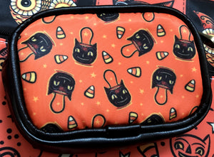 Johanna Parker Cats & Candy Corn Coin Purse or Case