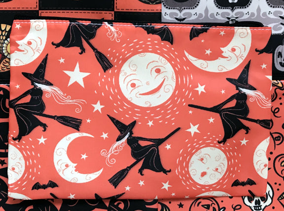 Johanna Parker Flying Witches Pouch or Cosmetic Bag