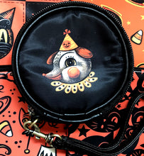 Load image into Gallery viewer, Johanna Parker Ghost &amp; Dog Round Case Or Cosmetic Bag
