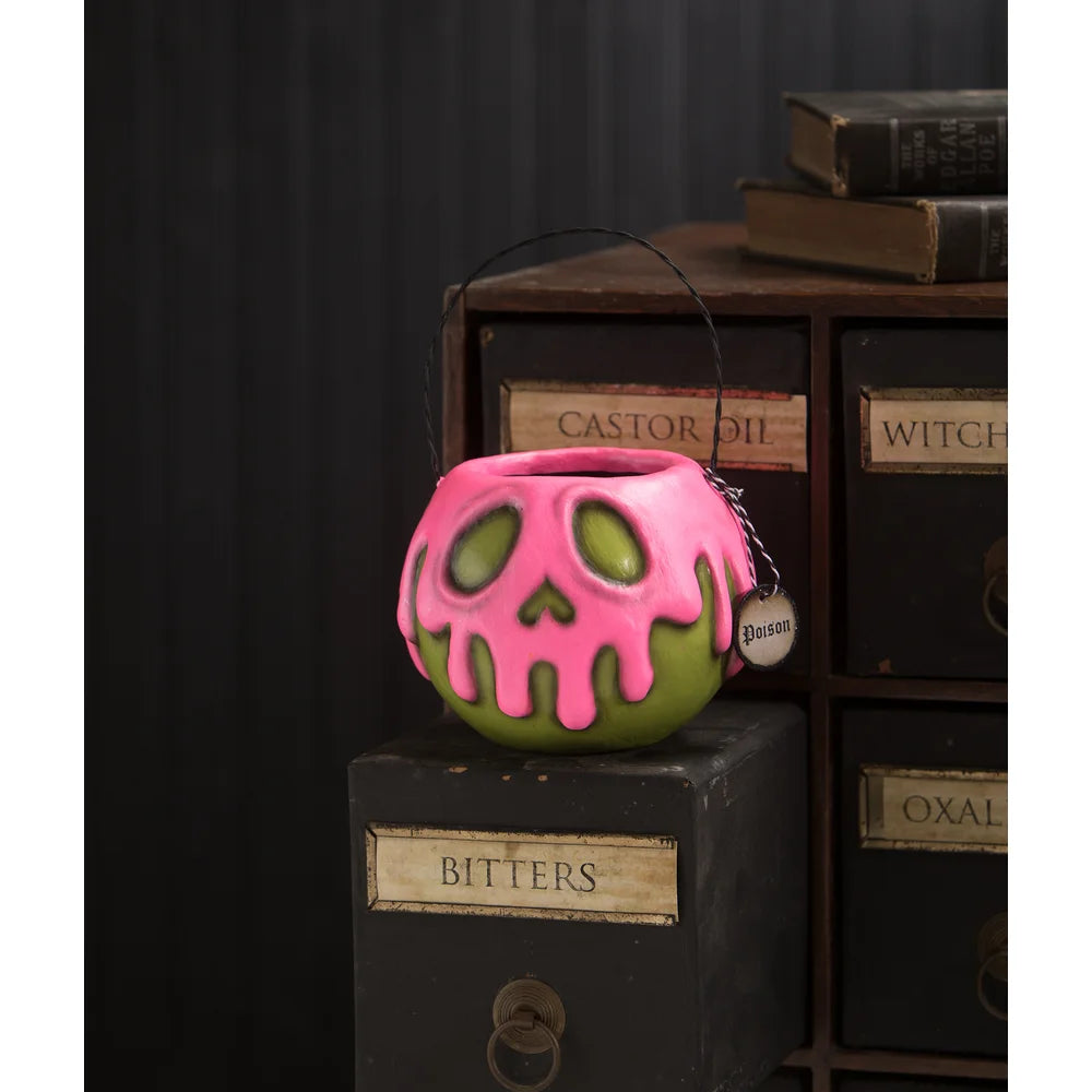 LeeAnn Kress Poison Apple Bucket Green Pink