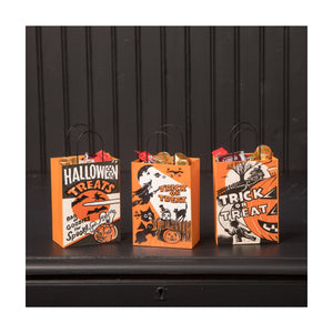 Tin Halloween Treat Bag