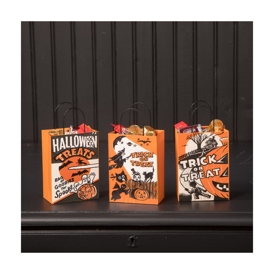 Tin Halloween Treat Bag