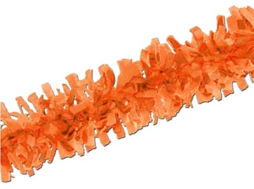 Beistle Orange Tissue Festooning